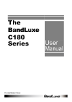 BandLuxe C180 Specifications