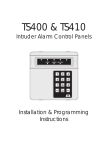 Menvier Security SD1 Programming instructions