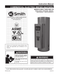 A.O. Smith DSE-5 THRU DSE-120 Instruction manual