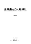 D-Link DWL-650 - DI 713p Wireless Router Specifications