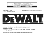 DeWalt DW188F Instruction manual