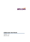 ATCOM AT-610P User manual