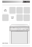 Zanussi Electrolux ZDC 5355 W User manual