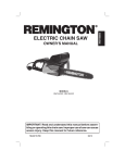 Remington RM1840W Owner`s manual