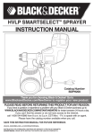 Black & Decker BDPH200 Instruction manual