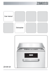 Zanussi ZDI 600 QX User manual