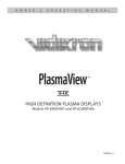 Vidikron VP-60 Installation manual