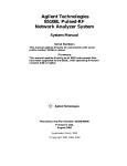 Agilent Technologies 83624A Technical data