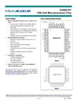 Maxim DS5001FP User`s guide