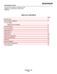 Scotsman MCM1062 Specifications