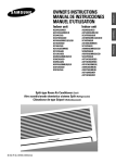 Samsung AS07A5(A6)MA Installation guide