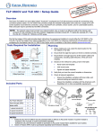 Extron electronics TLP 350CV Setup guide