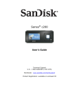 SanDisk C200 User`s guide