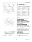 Epson LQ-2080 Specifications