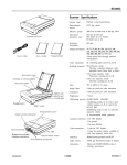 Epson ES-800C Specifications