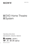 Bose Lifestyle Surround Sound Speaker System Operating instructions