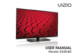 Vizio E320i-B2 User manual