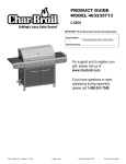 Char-Broil 463235713 Product guide