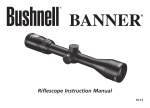 Bushnell CF 500 Reticle Instruction manual
