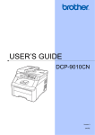 Brother DCP-9010CN User`s guide