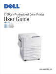 Dell 7130 Color User guide