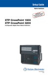 Extron electronics 3200 Series Setup guide