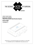 ACR Electronics Nauticast 2625 Specifications