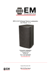 EM EMS-121X User manual