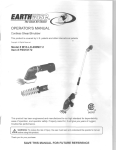 Earth Wise M1E-LD-200M Operator`s manual
