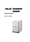 Asus TZ-900 User`s guide