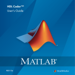 HDL Coder User`s Guide