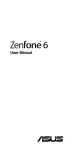 Asus ZenPhone 6 User manual