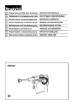 Makita HR2432 Instruction manual