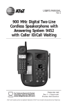 AT&T 900 MHz User`s manual