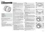 Canon EF Specifications