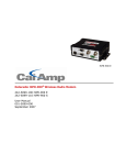 CalAmp HiPR-900 User manual