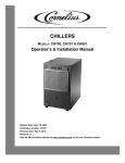 Cornelius CH Series Installation manual