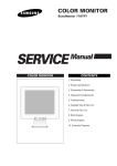 Samsung 770TFT - SyncMaster 770 TFT Service manual