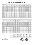 Carrier 52S series Product data