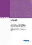 Advantech AIMB-501 User manual
