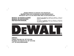 DeWalt DWD024 Instruction manual