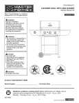 Master Forge LPG Instruction manual