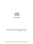 Biamp ADVANTAGE NMP200 Specifications