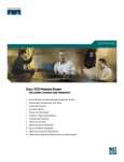 Cisco CISCO3725 Installation guide