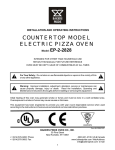 Bakers Pride PD-4 Operating instructions