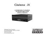 EarthQuake Cin'enova IR16 User`s manual