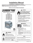 Quadra-Fire EXPLRMED-PMH Installation manual