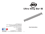 ADJ Ultra Kling Bar 18 Specifications