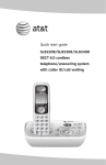 AT&T SL82308 User`s manual