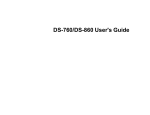 Epson DS-860 User`s guide